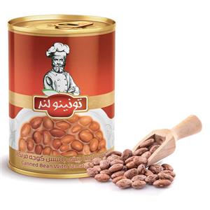 کنسرو لوبیا چیتی با سس گوجه فرنگی