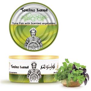 کنسرو ماهی تون با سبزیجات معطر